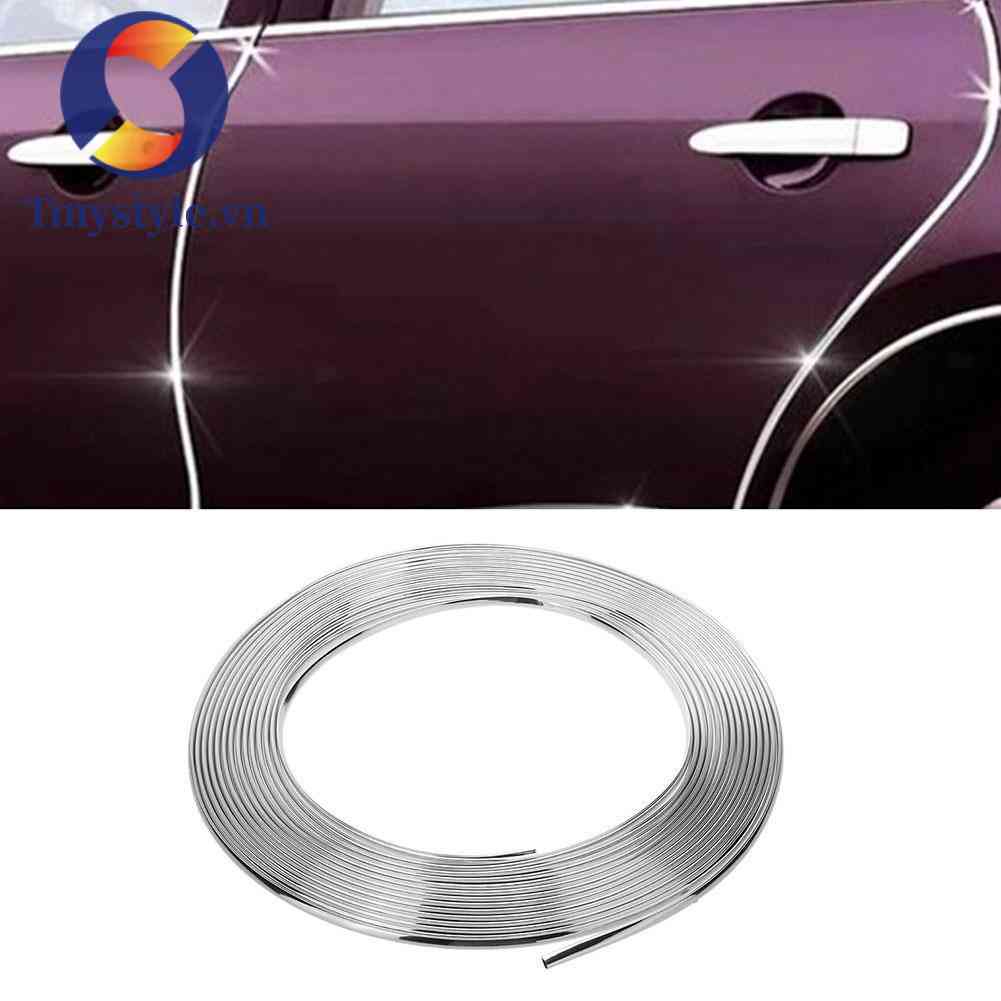 Dây Viền Trang Trí Xe Hơi 15m Bằng Crom