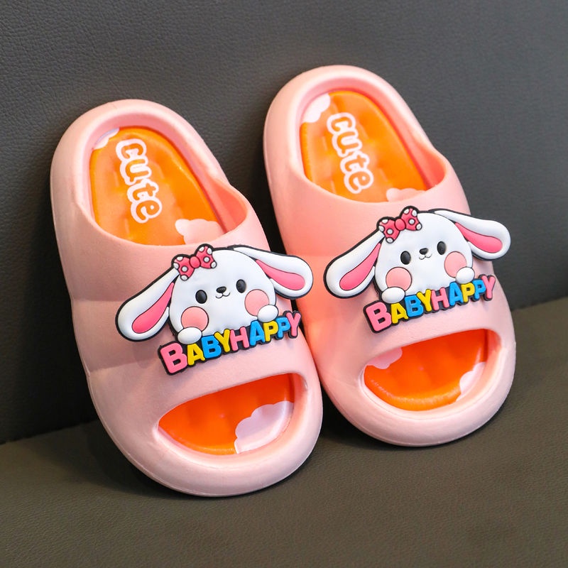 Dép Sandal Đế Mềm Chống Trượt Họa Tiết Hoạt Hình Dễ Thương Dành Cho Bé Gái