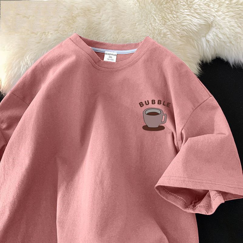 Bigsize t shirt nam，áo phông，áo nam，áo thun nam，áo local brand，áo xám，Áo Thun 100% cotton Tay Lửng Dáng Rộng Phong Cách Hàn Quốc Thời Trang Mùa Hè Cho Nam，đồ bộ nam，đen，trắng，xám，xanh lam，màu hoa mai，