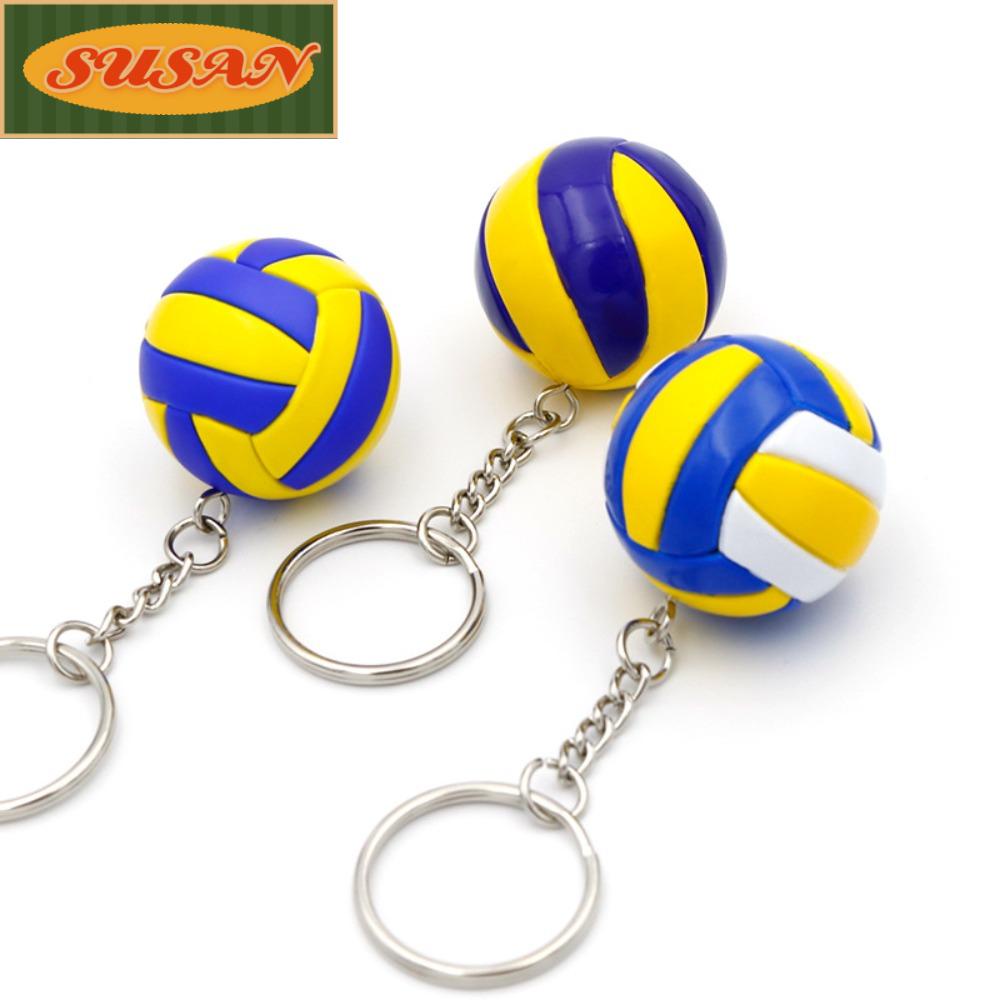 2 Móc Khóa Quả Bóng Chuyền Thời Trang Cá Tính