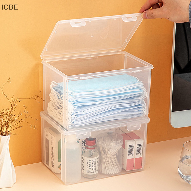 Hộp Đựng Khẩu Trang Sức Chứa Lớn Kín Chống Bụi Chống Nước
