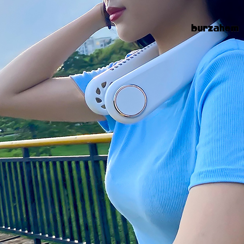 Quạt Thể Thao Mini Không Cánh Linh Hoạt Không Gây Tiếng Ồn Cho Hoạt Động Ngoài Trời