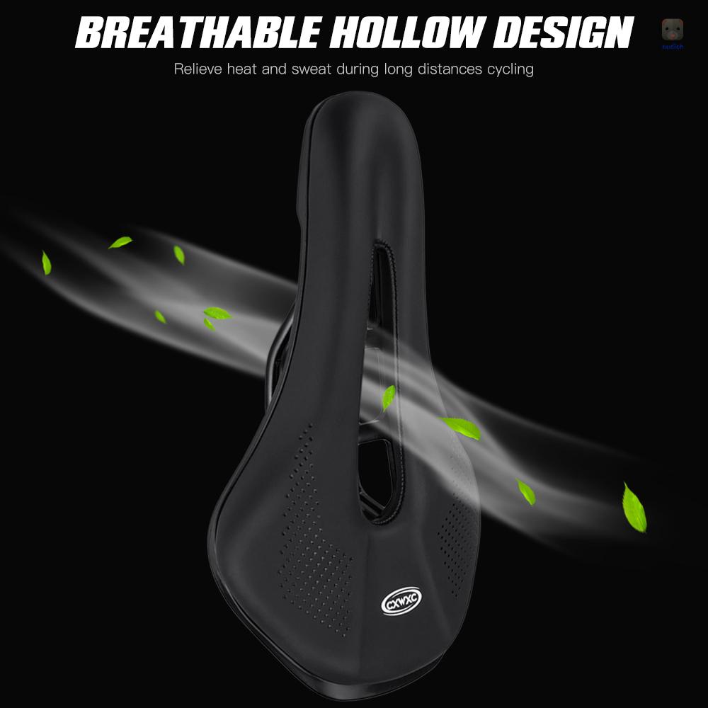 Yên Xe Đạp Mềm Mại Thiết Kế Rỗng Thoáng Khí Chống Thấm Nước
