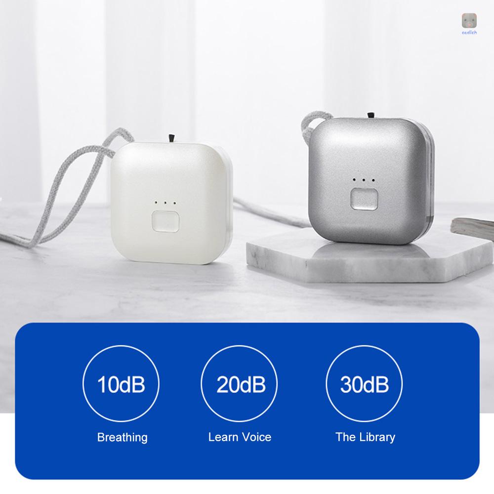 Thiết Bị Lọc Khí Cổ Bằng Điện PM2.5 Nhỏ Gọn Tiện Dụng