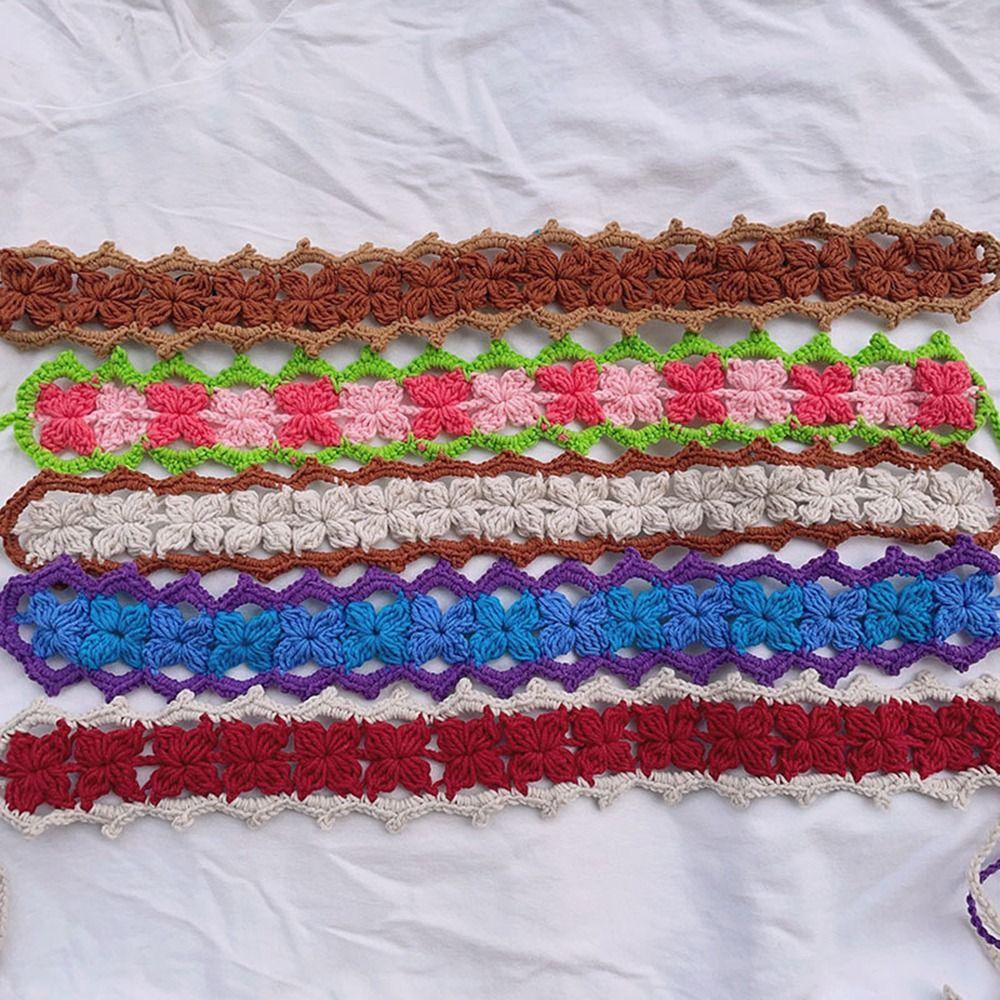 Băng Đô Đan Len Phong Cách Bohemian Thời Trang Cho Nữ