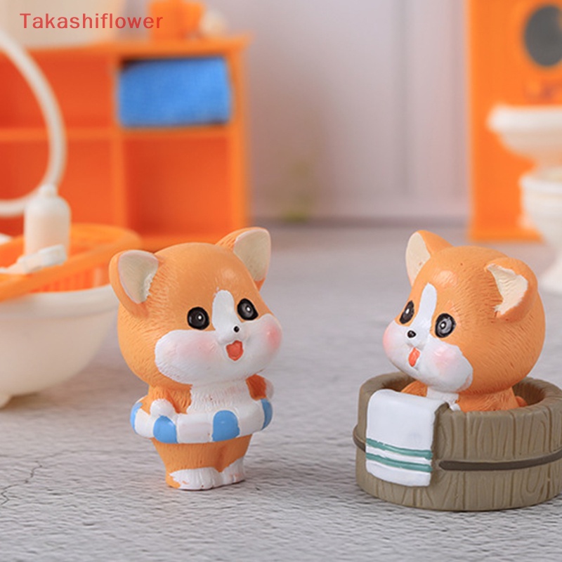 Mô Hình Chú Chó Mini Dễ Thương Dùng Trang Trí Tiểu Cảnh / Để Bàn DIY