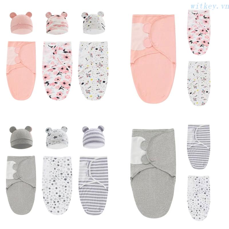 Chăn Quấn Em Bé 0-3 Tháng Tuổi Thấm Hút Trung Tính