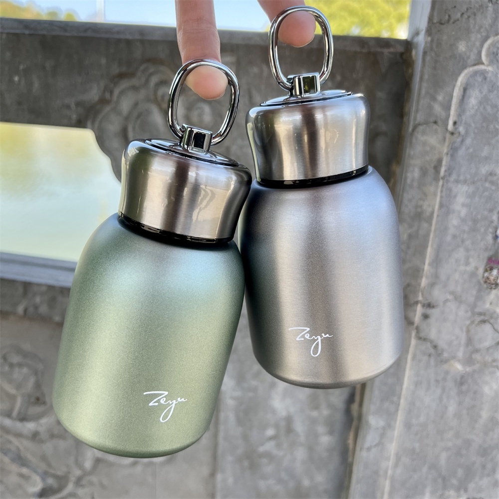 Bình Nước Giữ Nhiệt Bằng Thép Không Gỉ 304 Thiết Kế Dễ Thương 300ml