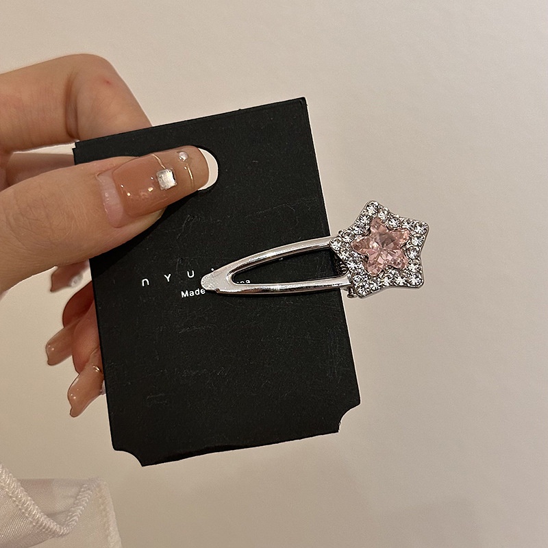 Kẹp Tóc Hình Ngôi Sao Đính Đá Lấp Lánh Phong Cách Mới 2023