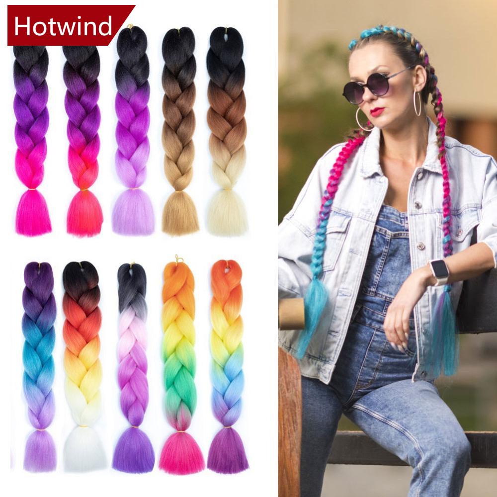 Dây Buộc Tóc Giả Thắt Bím Co Giãn Cho Nữ H8I3