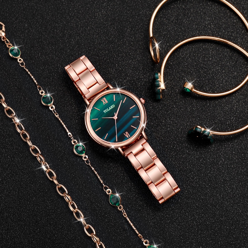 Đồng Hồ Đeo Tay Thời Trang Cho Nữ, Chất Liệu Thép Không Gỉ