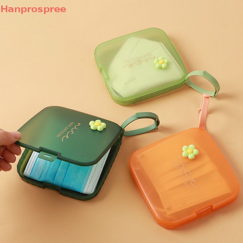 Hanprospree > Hộp Đựng Khẩu Trang Chống Bụi Dùng Một Lần Tiện Lợi