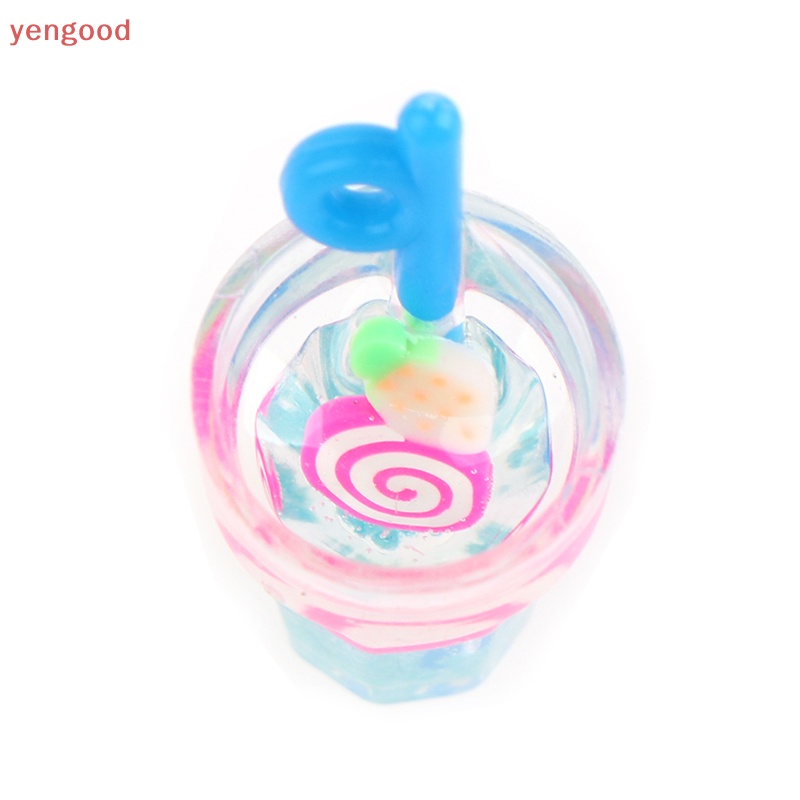 Set 2 / 10 Ống Hút Mini Bằng Resin Màu Dạ Quang Dùng Làm Trang Sức DIY