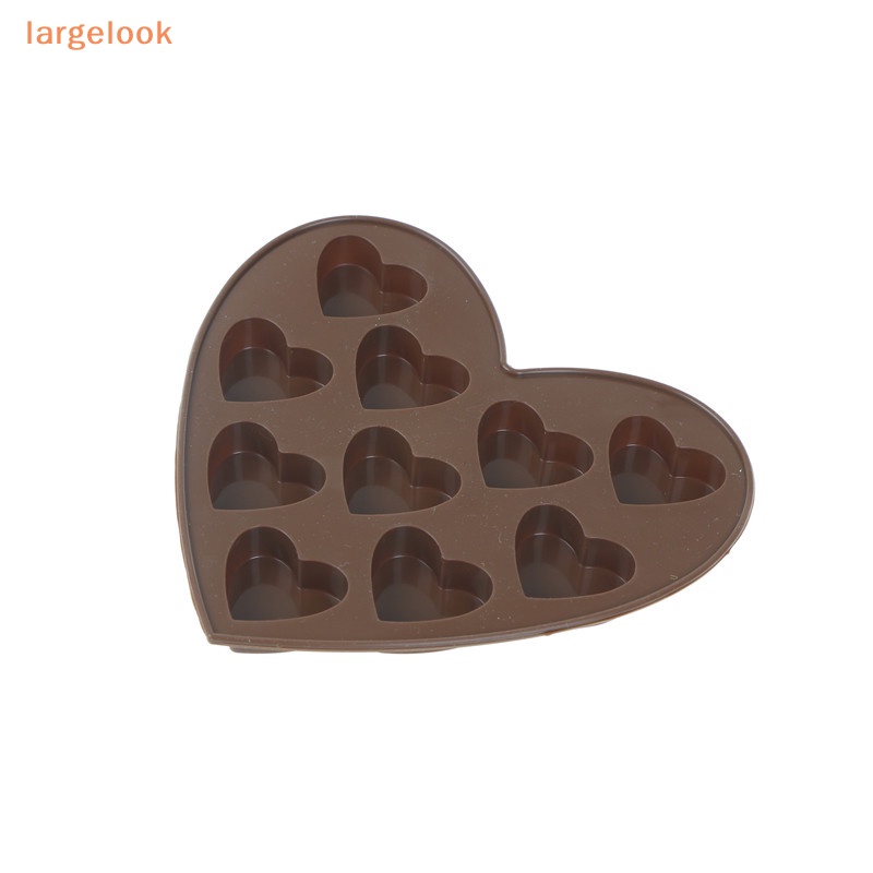 Khuôn Silicone Làm Bánh / Xà Phòng Hình Trái Tim DIY