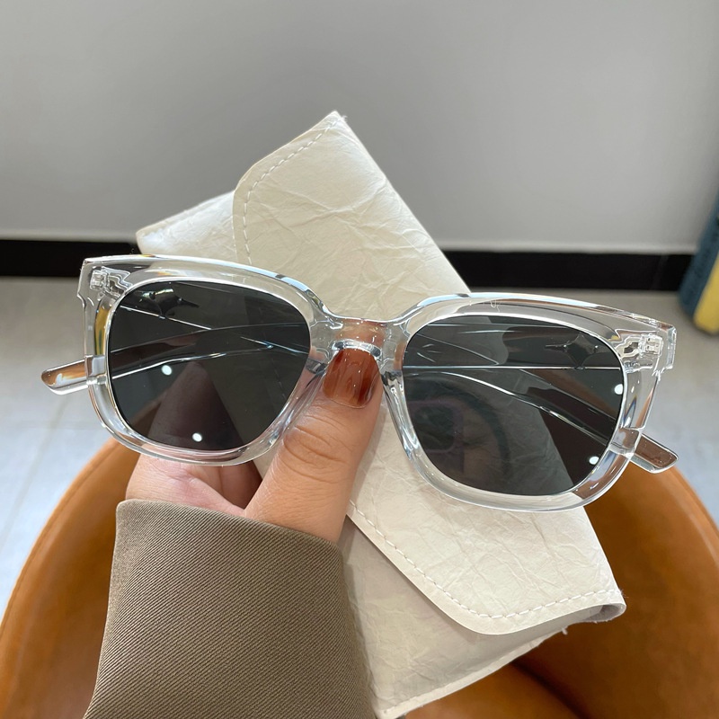 Kính Mát Phân Cực Gọng Vuông Phong Cách Vintage Cho Nam Và Nữ