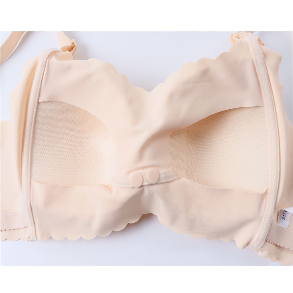 Áo Ngực Không Gọng Không Đường May Chống Chảy Xệ Dành Cho Mẹ Bầu