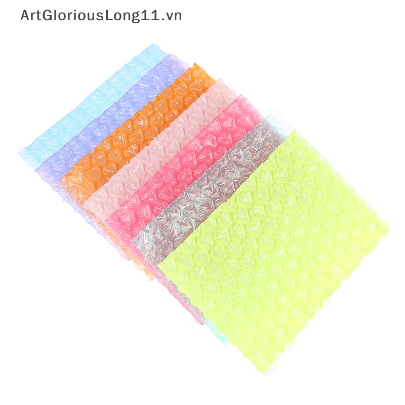 Set 10 Túi Bong Bóng Trái Tim 15 * 10cm