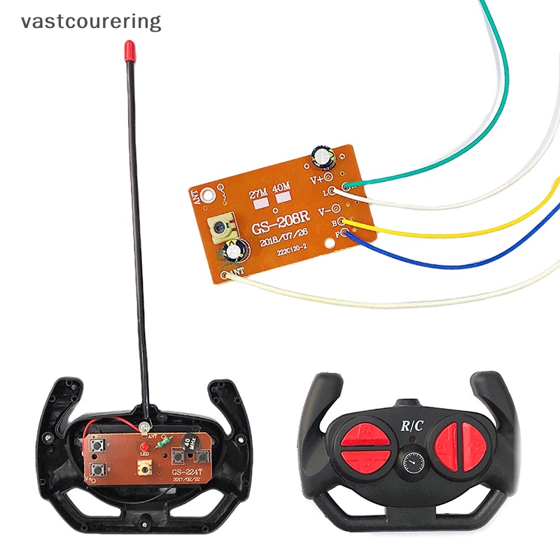 Bảng Mạch Điều Khiển Từ Xa 27M / 40M 4CH RC 27MHz Cho Xe Đồ Chơi