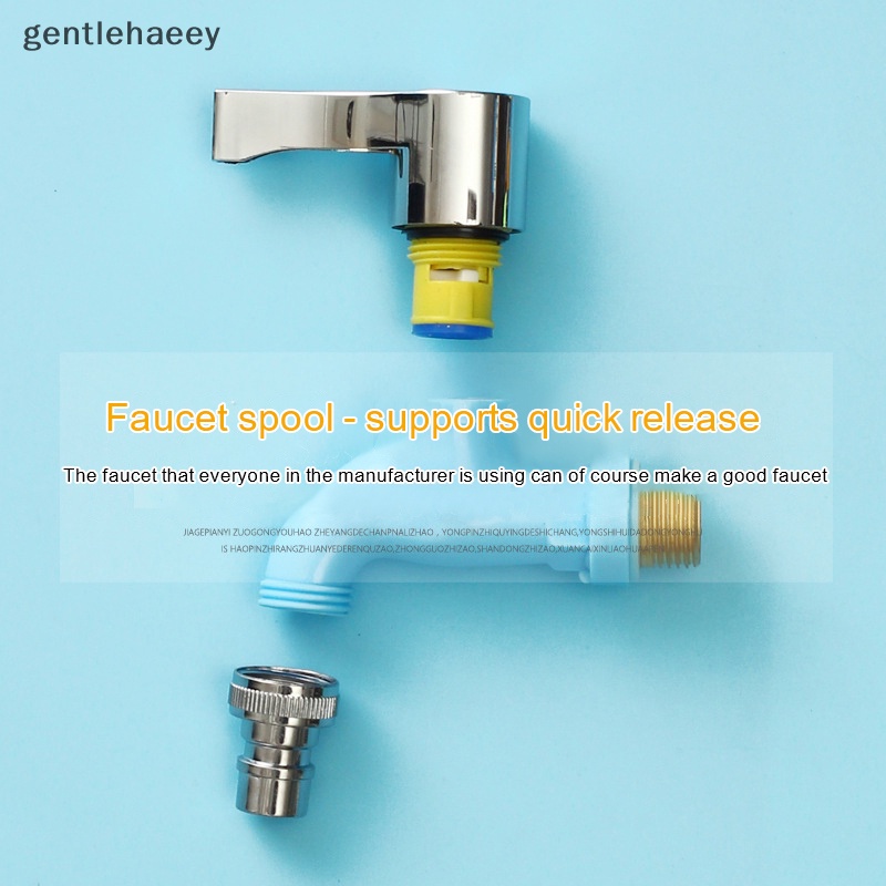 Vòi Nước 1 / 2 "Gắn Tường 4 Màu Tùy Chọn Cho Máy Giặt / Ban Công