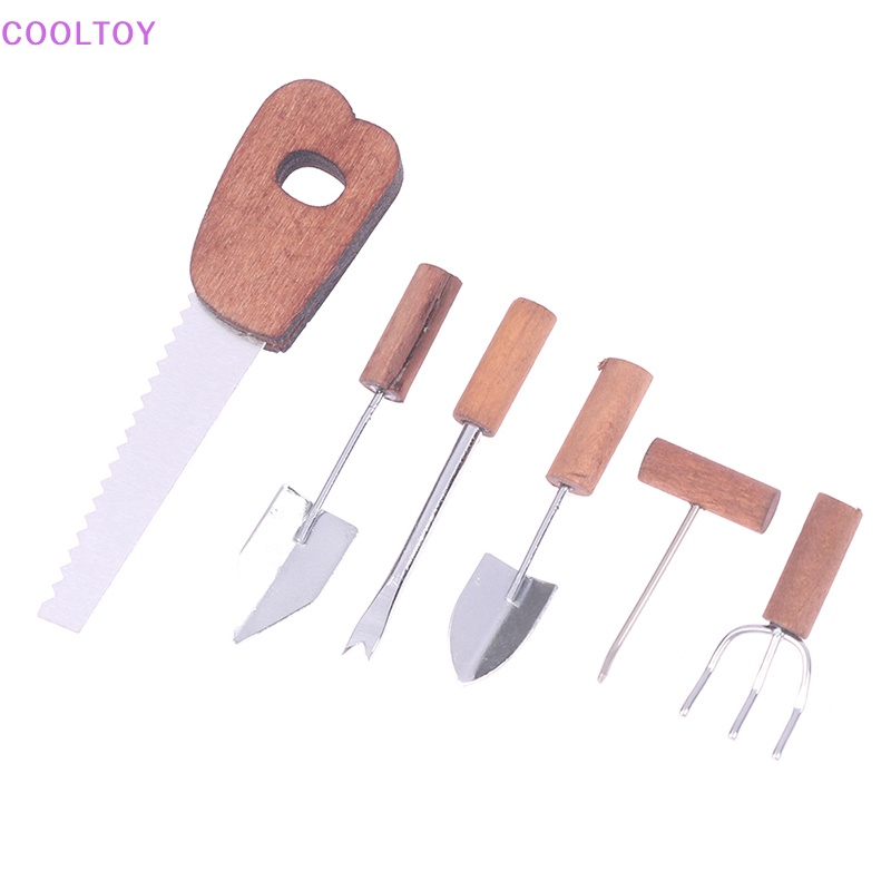 Cooltoy 1 Bộ Dụng Cụ Làm Vườn Mô Hình Xẻng Tam Giác Có Móc Sắc Bén Trang Trí Nhà Búp Bê Bán Chạy