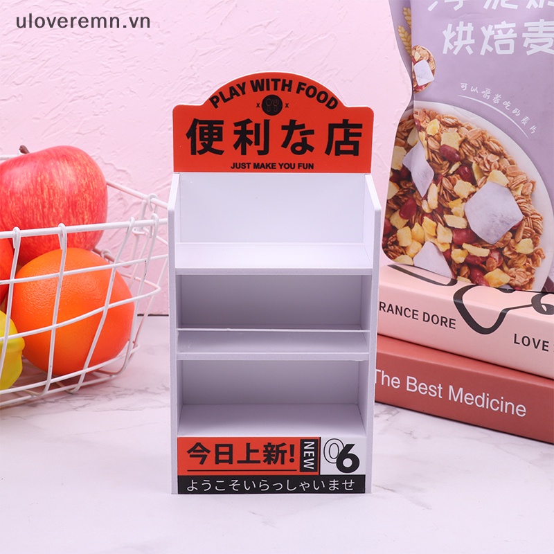 Mô Hình Tủ Trưng Bày Bánh Kem Tỉ Lệ 1: 12 Trang Trí Nhà Búp Bê