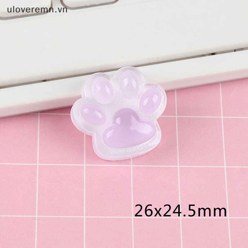 Set 5 Móng Vuốt Mèo Dạ Quang Màu Sắc Ngẫu Nhiên