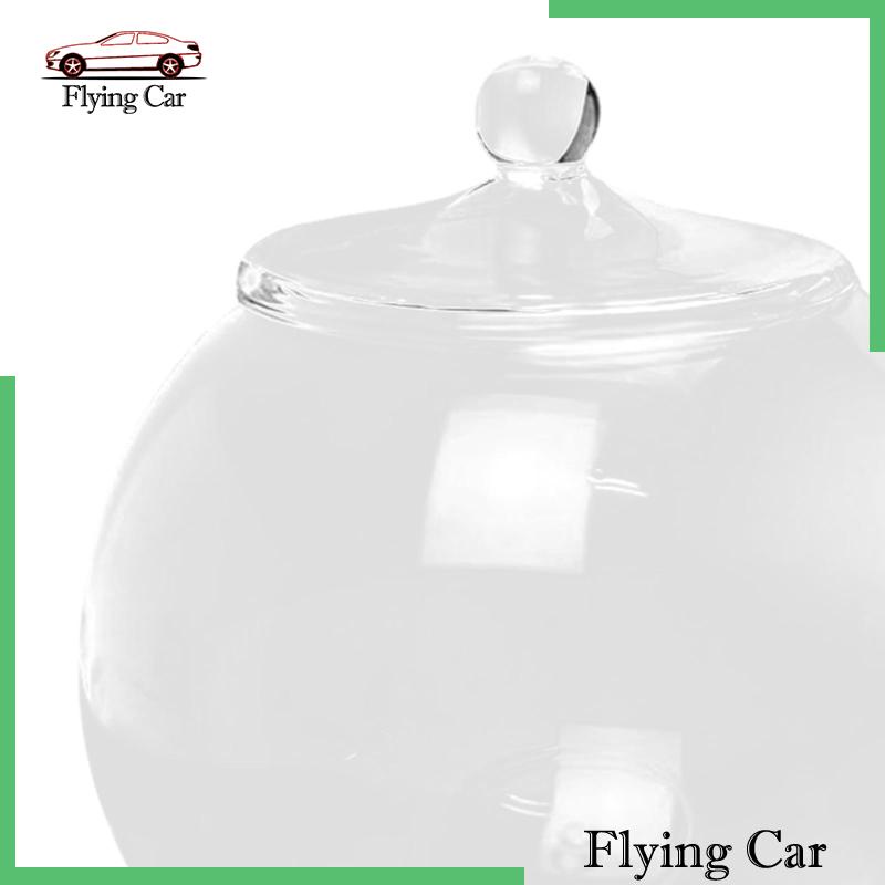 Lọ Thủy Tinh Đựng Đường / Trà Có Nắp Đậy Kín Trang Trí 2 Cái