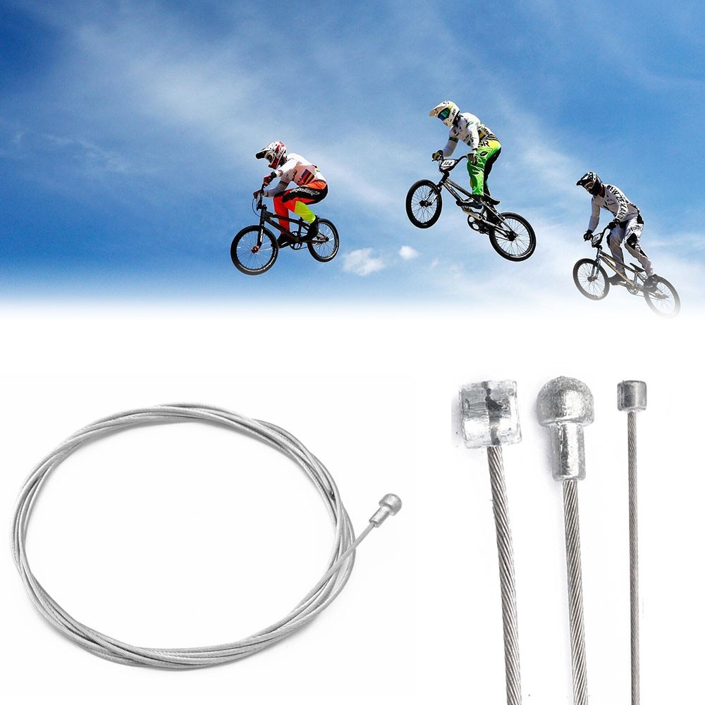 Dây Phanh Xe Đạp Leo Núi 1.7 / 2.1M Bằng Thép Không Gỉ