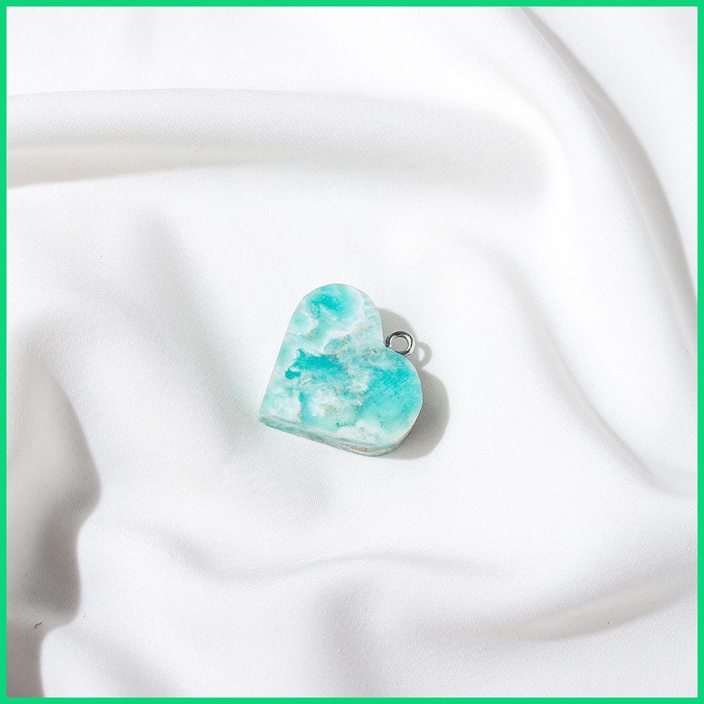 Dây Chuyền Mặt Đá Hematite Hình Trái Tim Thời Trang Cho Nữ