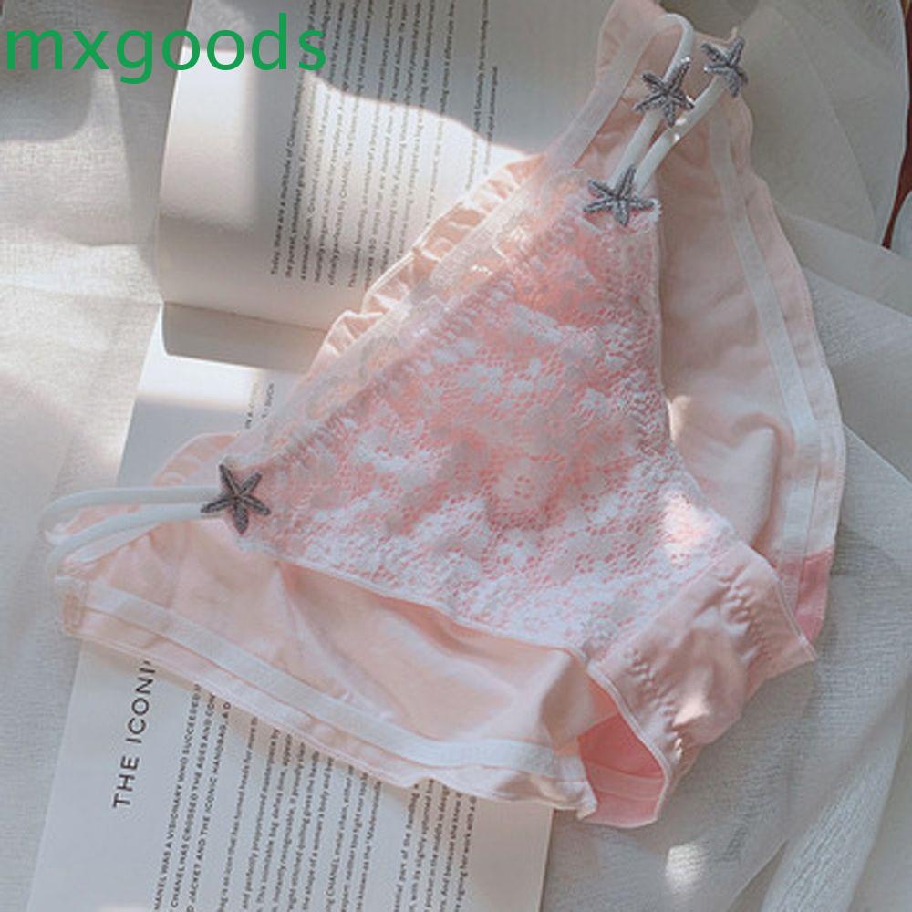 Mxgoods Quần Lót Cotton Đáy Thụng Hình Ngôi Sao Cỡ Lớn Hợp Thời Trang Cho Nữ
