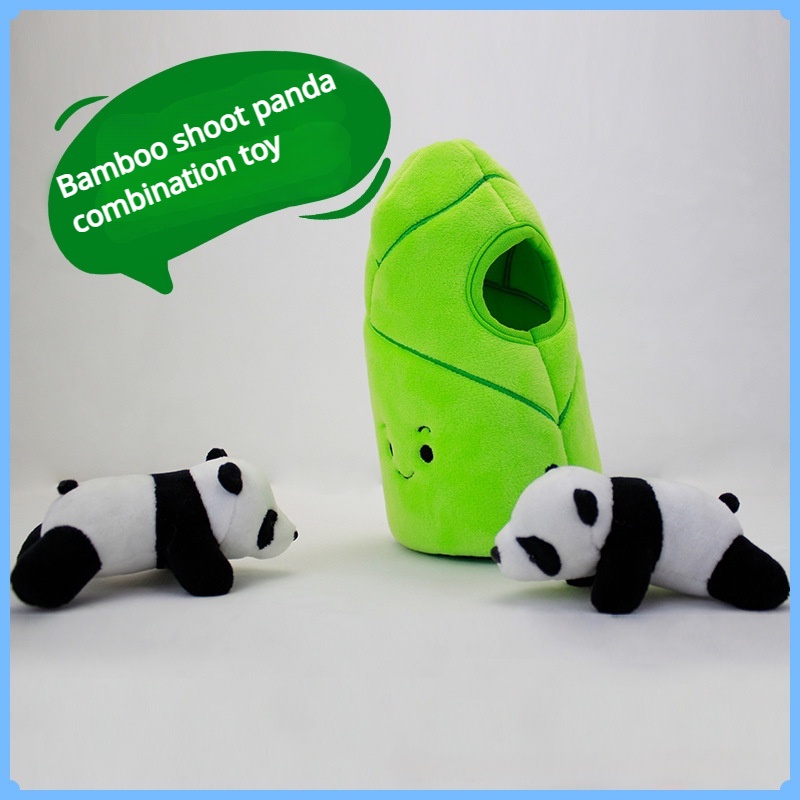 Gấu Trúc 2 Trong 1  Mới! Thú Nhồi Bông Hình Gấu Trúc Dễ Thương Cho Bé