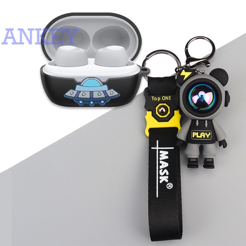 For JBL T115TWS Case Tune 115 TWS Protective Cute Cartoon Cover Bluetooth Earphone Shell Accessories TWS Headphone Portable
