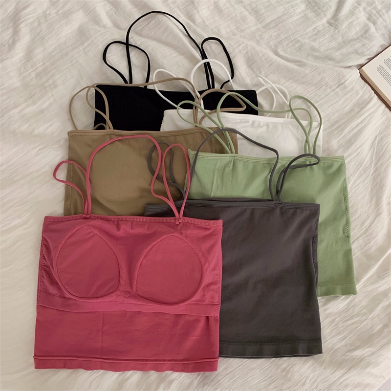 Áo croptop SUXI màu trơn đơn giản gợi cảm mùa hè cho nữ