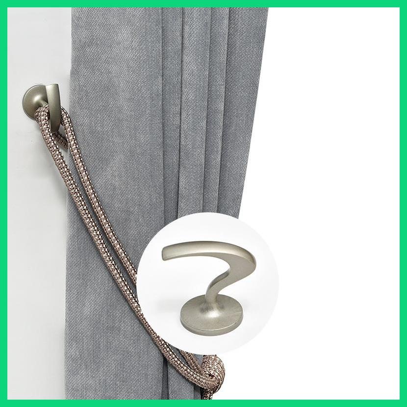 Móc Treo Rèm Cửa Bằng Hợp Kim Chống Gỉ Phong Cách Bắc Âu Đơn Giản