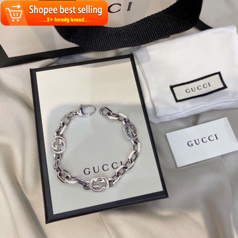 [Titanium Steel Single G Three G Bracelet/Personalized Hip Hop Colorless Bracelet/Men's and Women's O-shaped Luxury Multifunctional Bracelet]