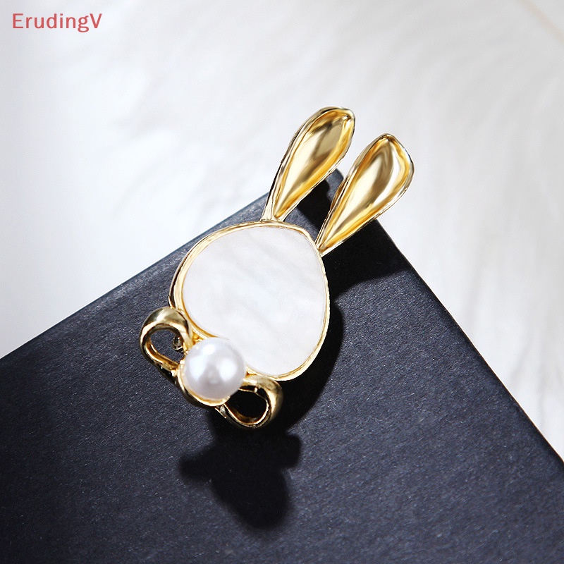 Ghim Cài Áo Hình Đầu Thỏ Thời Trang Dành Cho Nữ