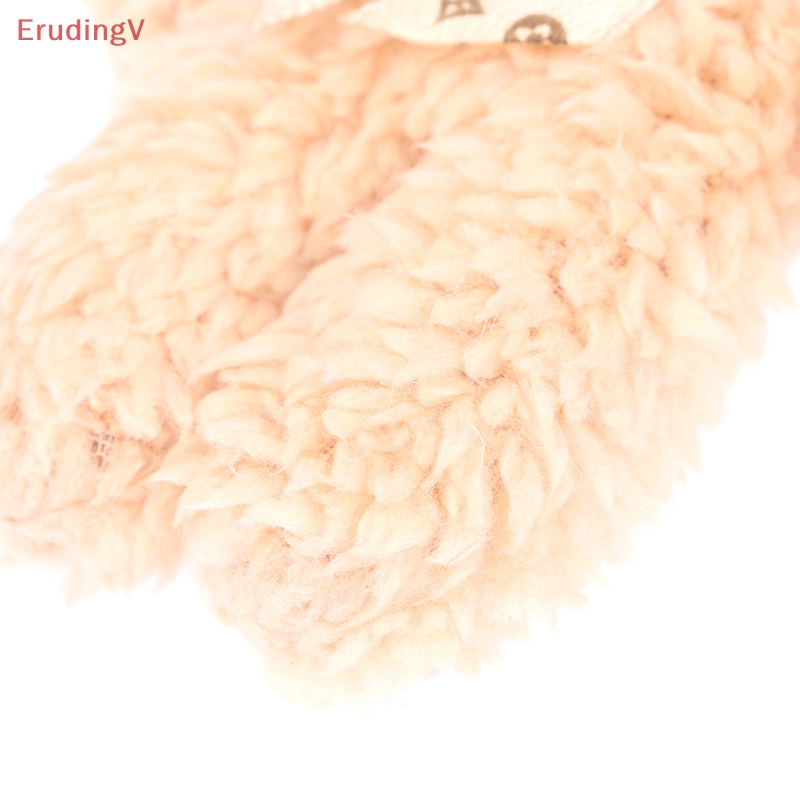 Móc Khóa Gấu Bông Mini Dễ Thương Dùng Trang Trí Tiệc Cưới / Giáng Sinh