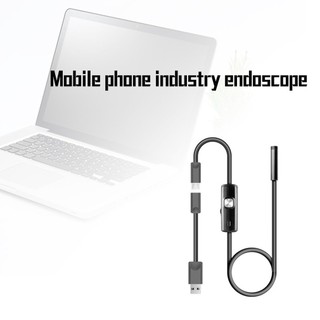 5.5Mm Endoscope Camera Flexible Ip67 Waterproof Pc Notebook Adjustable 6 Led Inspection Borescope Cameras For Androids [Q/4]