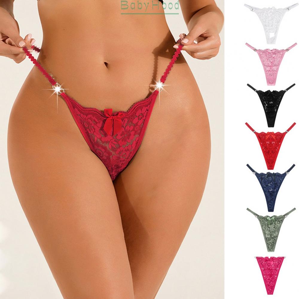 Women's Sexy Lace Brief Panties Underwear Thongs Lingerie G String Knickers XS L#BBHOOD