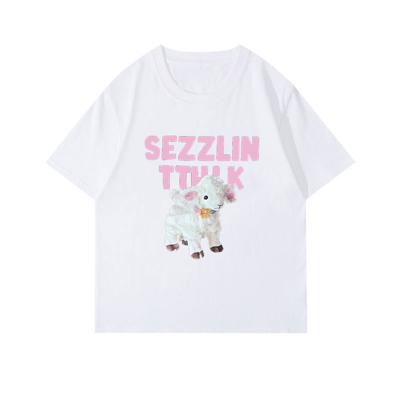 NRVP Áo Thun 100% Cotton Tay Ngắn Phong Cách Hàn Quốc Mới