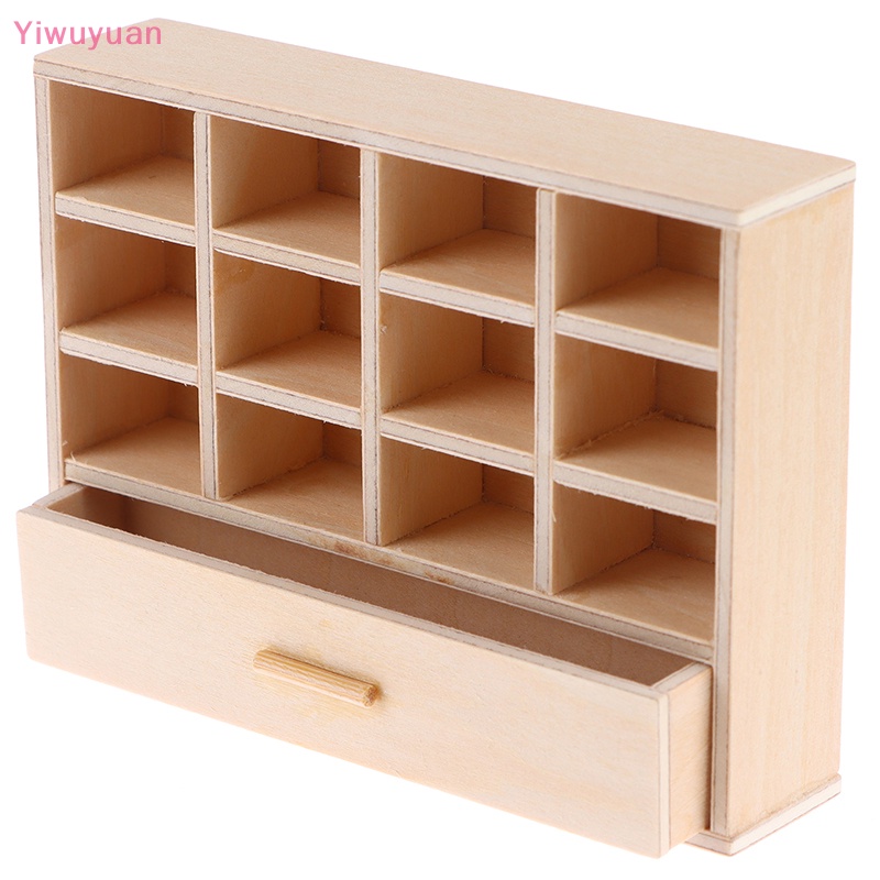 Mô Hình Kệ Sách / Tủ Đồ Trang Trí Nhà Búp Bê 1: 12 Mới