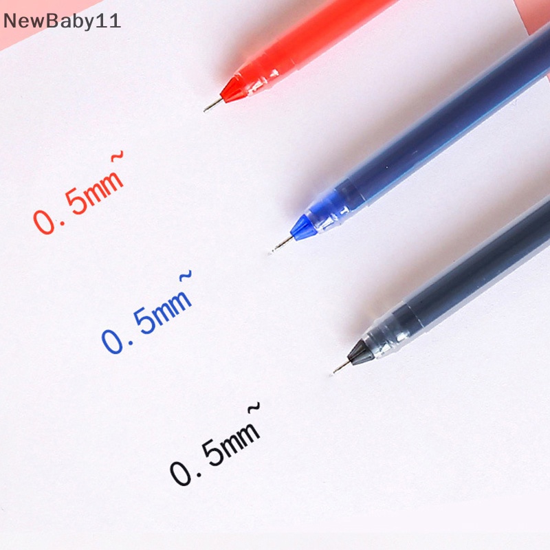 10 Cây Bút Mực Gel Ngòi 0.5MM Dành Cho Học Sinh