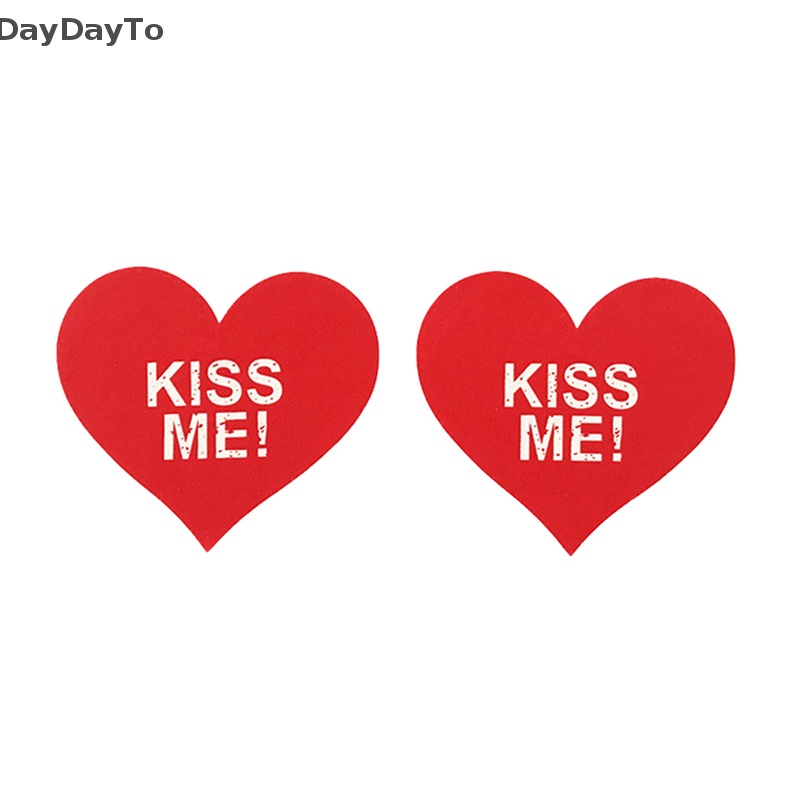 Miếng Dán Ngực Vô Hình In Chữ Màu Dạ Quang Cho Nữ