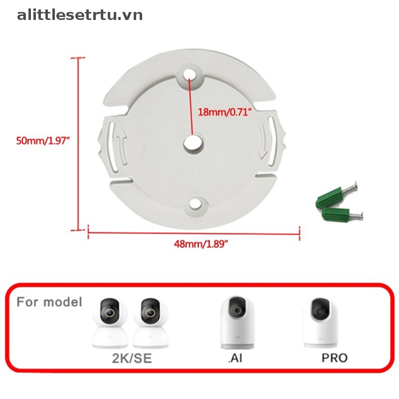 Giá Đỡ Máy Quay An Ninh Gắn Tường Bằng ABS Không Cần Khoan Tiện Dụng Cho CCTV