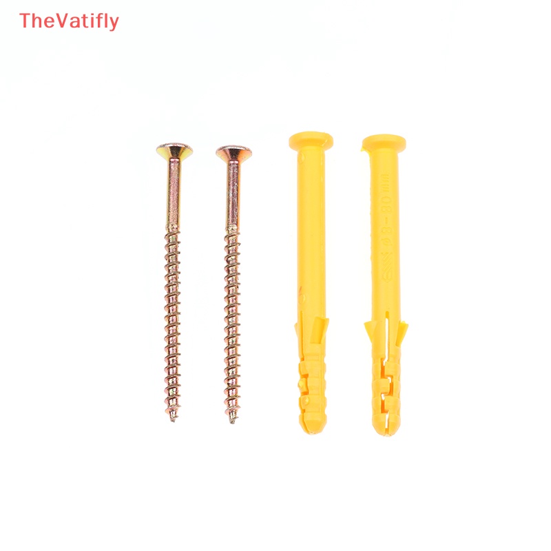 [Thevalifly] Set 2 Ống Nối Dài Phích Cắm Ống Nhựa Nylon Gắn Tường
