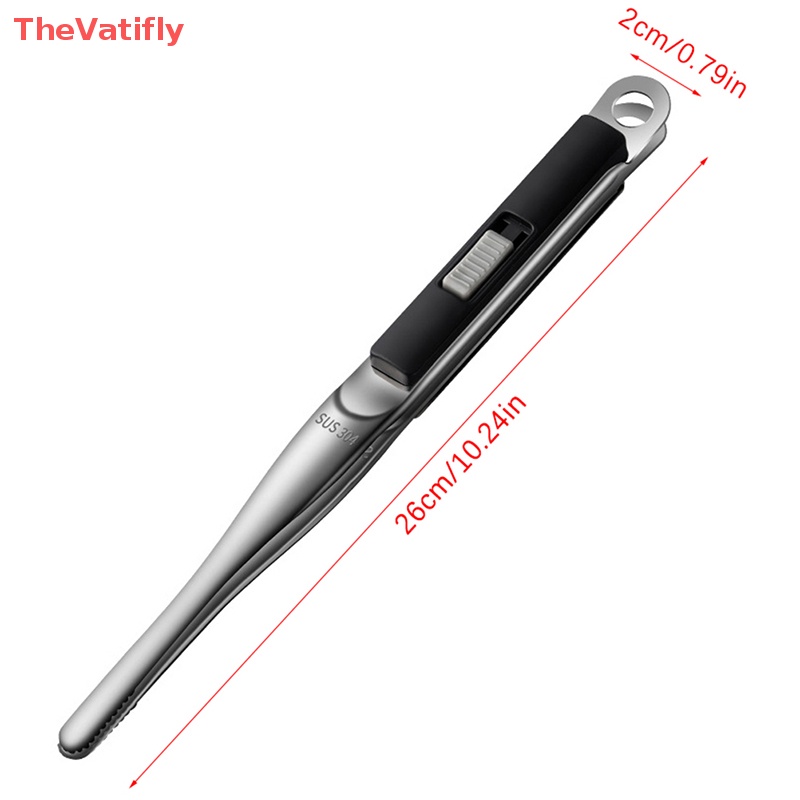 Kẹp Gắp Thức Ăn Bằng Thép Không Gỉ Chống Trượt Tiện Dụng Cho Nhà Bếp