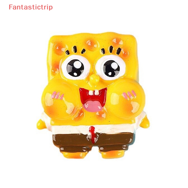 [Fantastictrip] Phụ Kiện Nam Châm Trang Trí Tủ Lạnh Hình Nhân Vật Hoạt Hình Mini Bằng Nhựa Resin