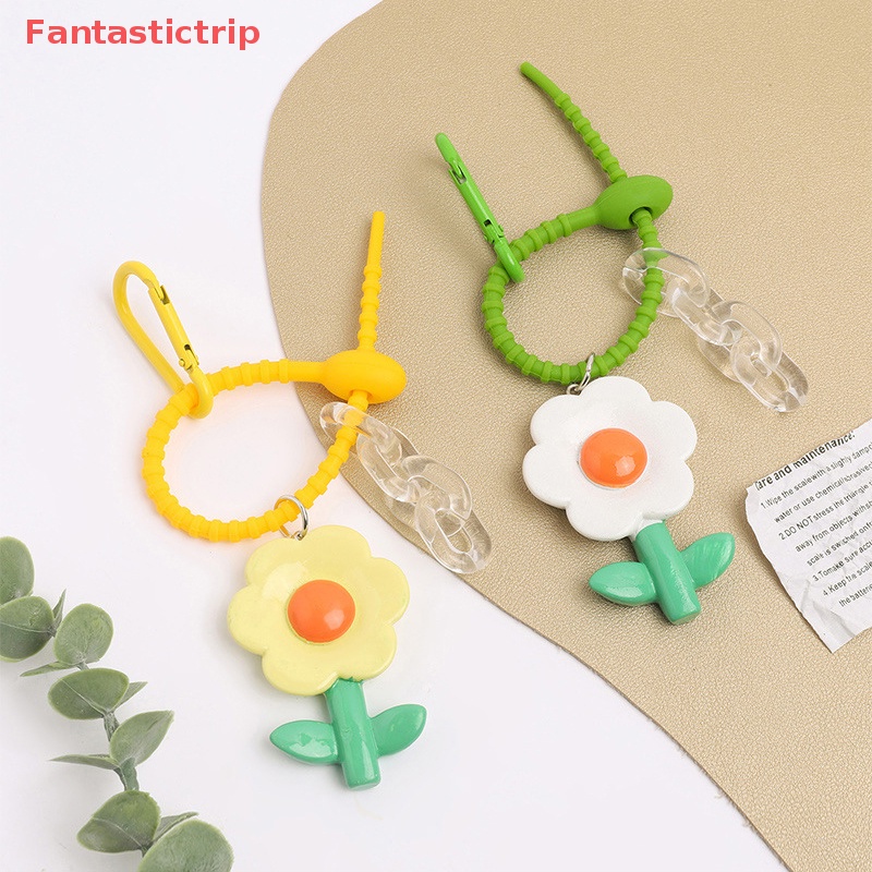 1 Móc Khóa Hình Bông Hoa Chống Thấm Nước Mới