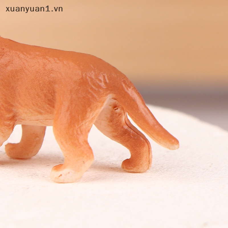 1 Tượng Sư Tử Con Mini Trang Trí Đáng Yêu