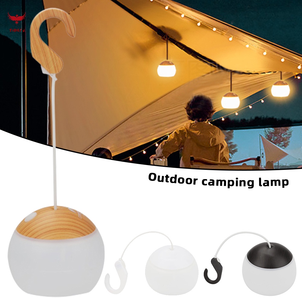 Đèn Cắm Trại Chống Nước Có Móc Treo Tiện Lợi